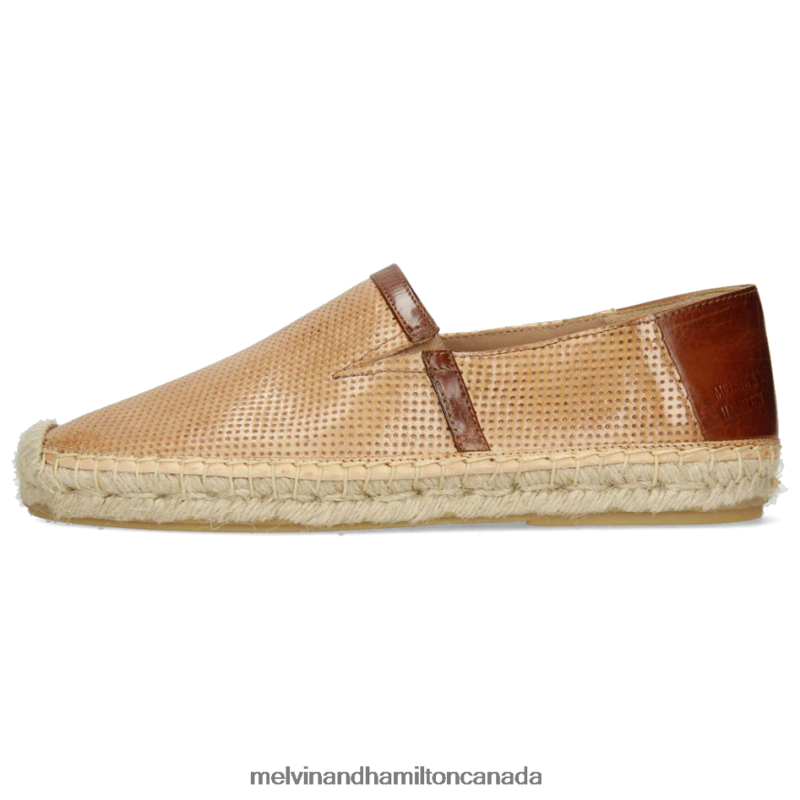 Women Melvin & Hamilton Light Brown Bree 3 Espadrilles P4V68P1890