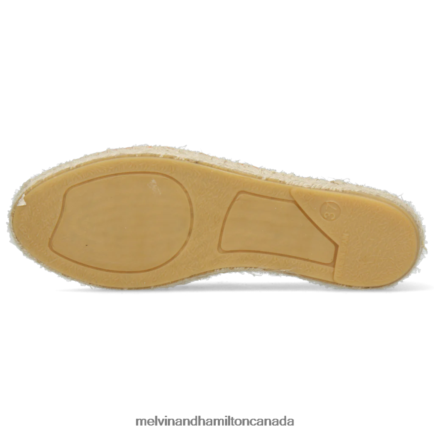 Women Melvin & Hamilton Orange Bree 3 Espadrilles P4V68P1891