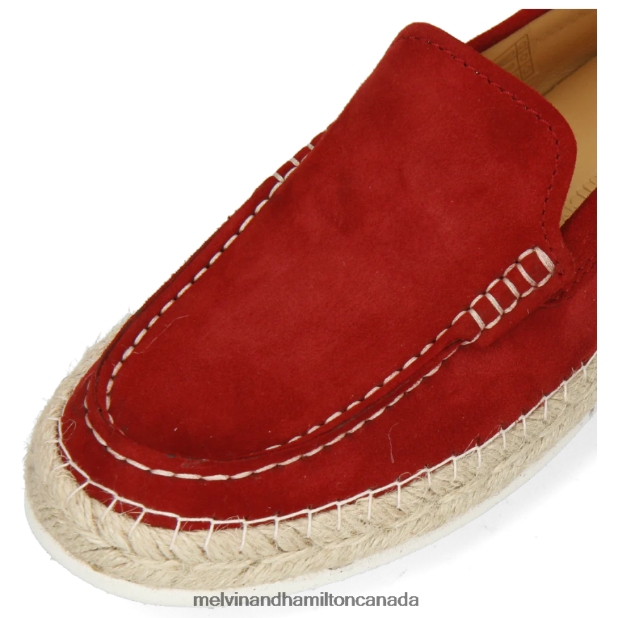 Women Melvin & Hamilton Red Caroline 13 Espadrilles P4V68P1881