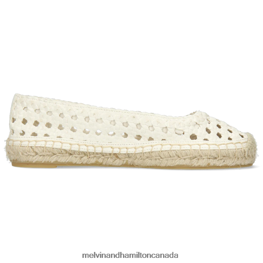 Women Melvin & Hamilton White Bree 1 Espadrilles P4V68P1887