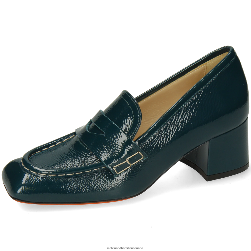 Women Melvin & Hamilton Green Meryll 1 Heels P4V68P2000