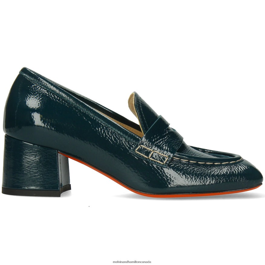 Women Melvin & Hamilton Green Meryll 1 Heels P4V68P2000