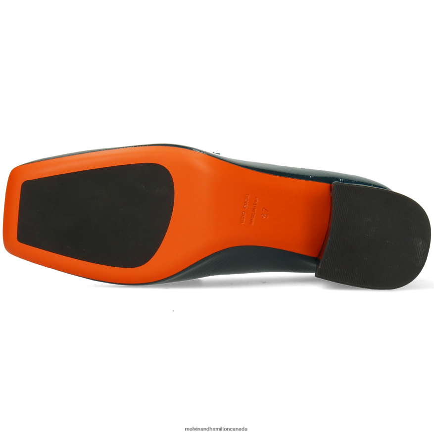 Women Melvin & Hamilton Green Meryll 1 Heels P4V68P2000