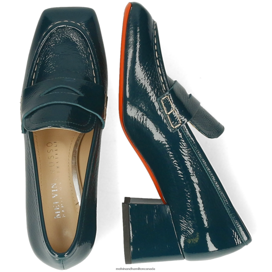 Women Melvin & Hamilton Green Meryll 1 Heels P4V68P2000
