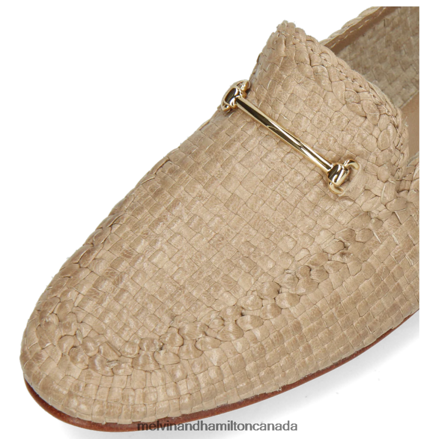 Women Melvin & Hamilton Beige Aviana 1 Loafers P4V68P1423
