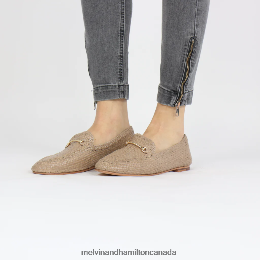 Women Melvin & Hamilton Beige Aviana 1 Loafers P4V68P1423