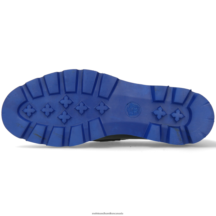 Women Melvin & Hamilton Black Jade 6 Loafers P4V68P1391