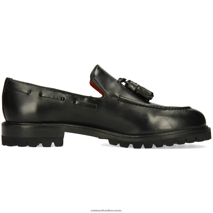 Women Melvin & Hamilton Black Regine 2 Loafers P4V68P1385