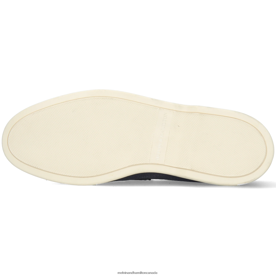 Women Melvin & Hamilton Blue Adley 3 Loafers P4V68P1335