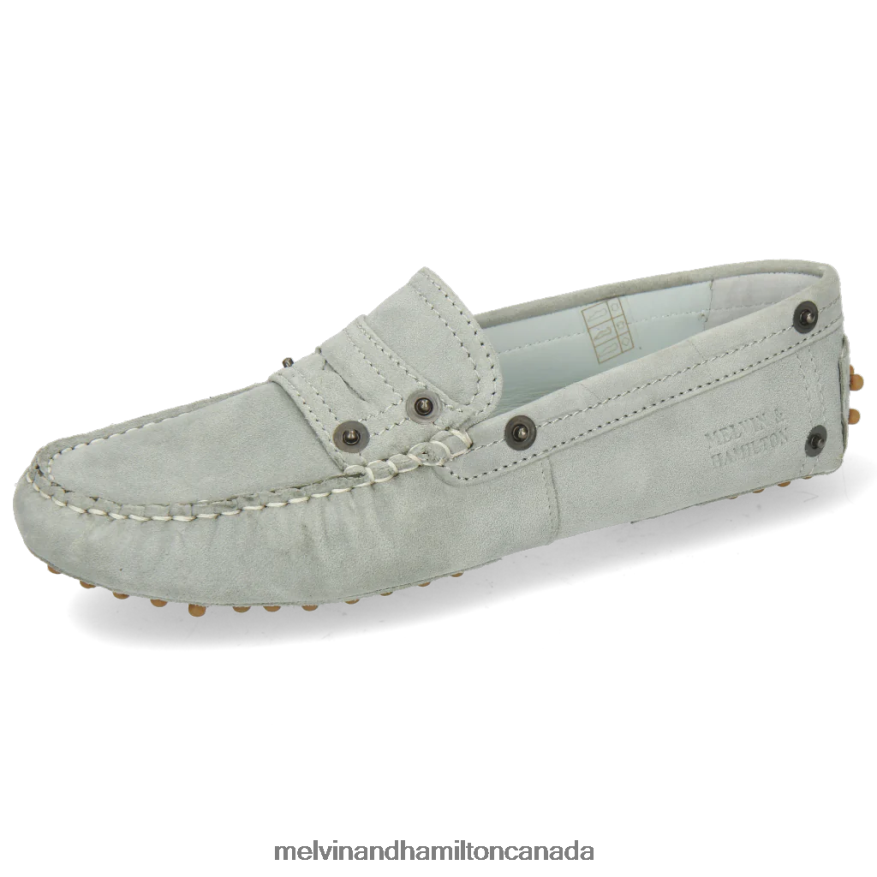 Women Melvin & Hamilton Blue Caroline 1 Loafers P4V68P1429