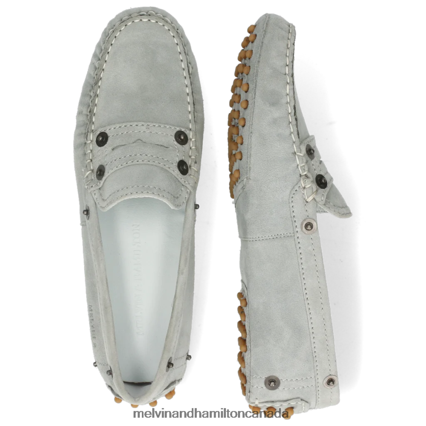 Women Melvin & Hamilton Blue Caroline 1 Loafers P4V68P1429