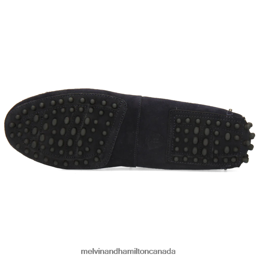 Women Melvin & Hamilton Blue Caroline 1 Loafers P4V68P1436