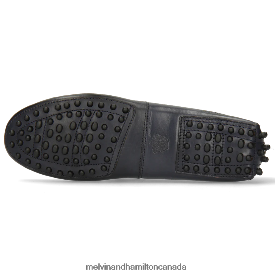 Women Melvin & Hamilton Blue Caroline 8 Loafers P4V68P1435