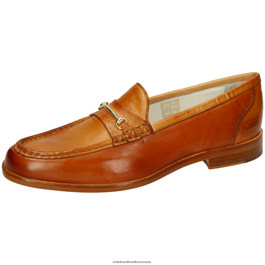 Women Melvin & Hamilton Brown Gianna 1 Loafers P4V68P1331