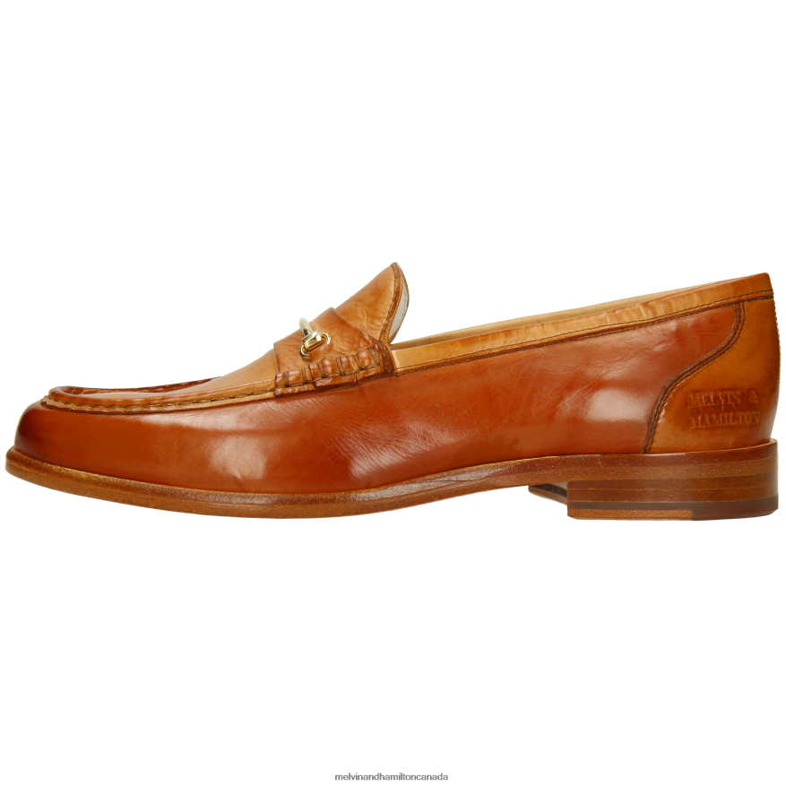 Women Melvin & Hamilton Brown Gianna 1 Loafers P4V68P1331