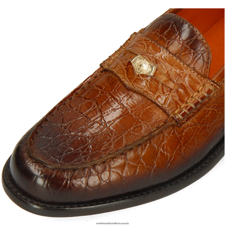 Women Melvin & Hamilton Brown Gianna 3 Loafers P4V68P1340
