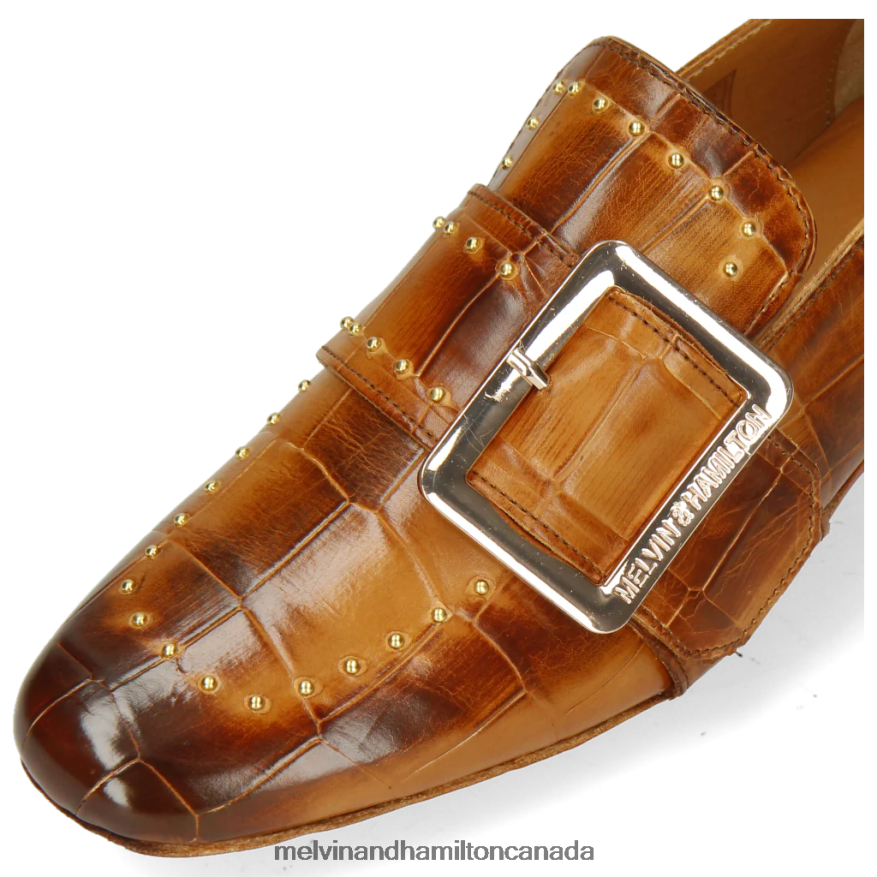 Women Melvin & Hamilton Brown Luna 3 Loafers P4V68P1473