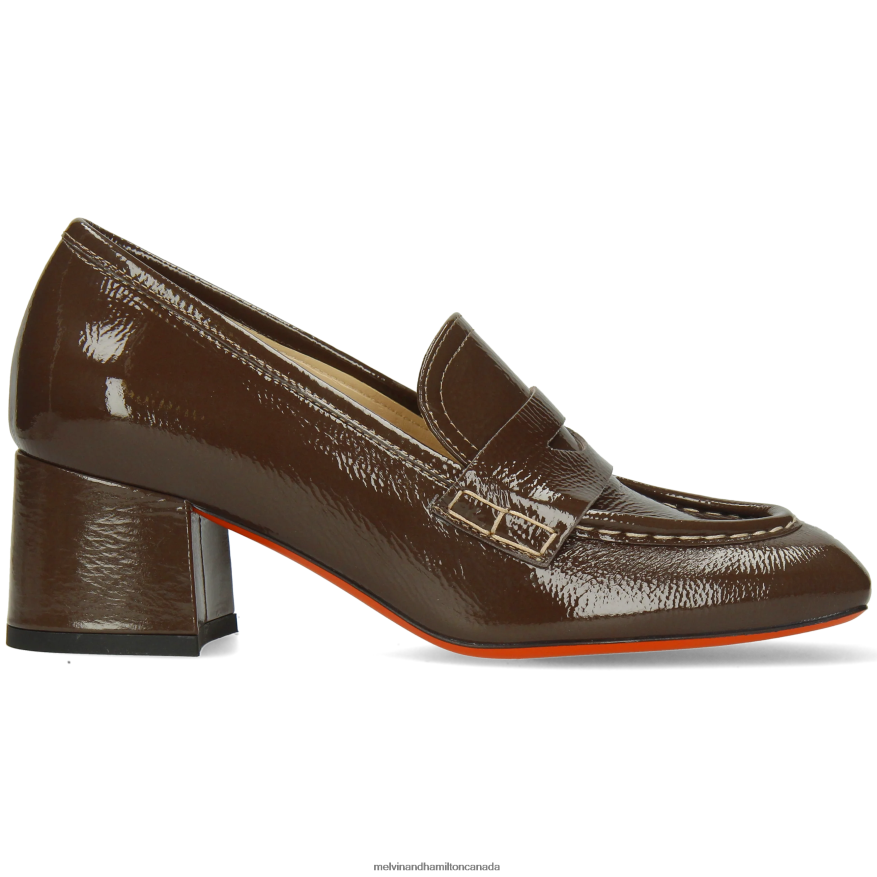 Women Melvin & Hamilton Brown Meryll 1 Loafers P4V68P1357