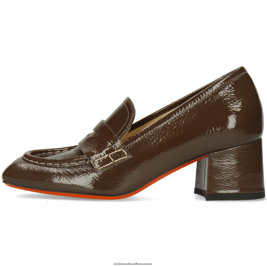 Women Melvin & Hamilton Brown Meryll 1 Loafers P4V68P1357