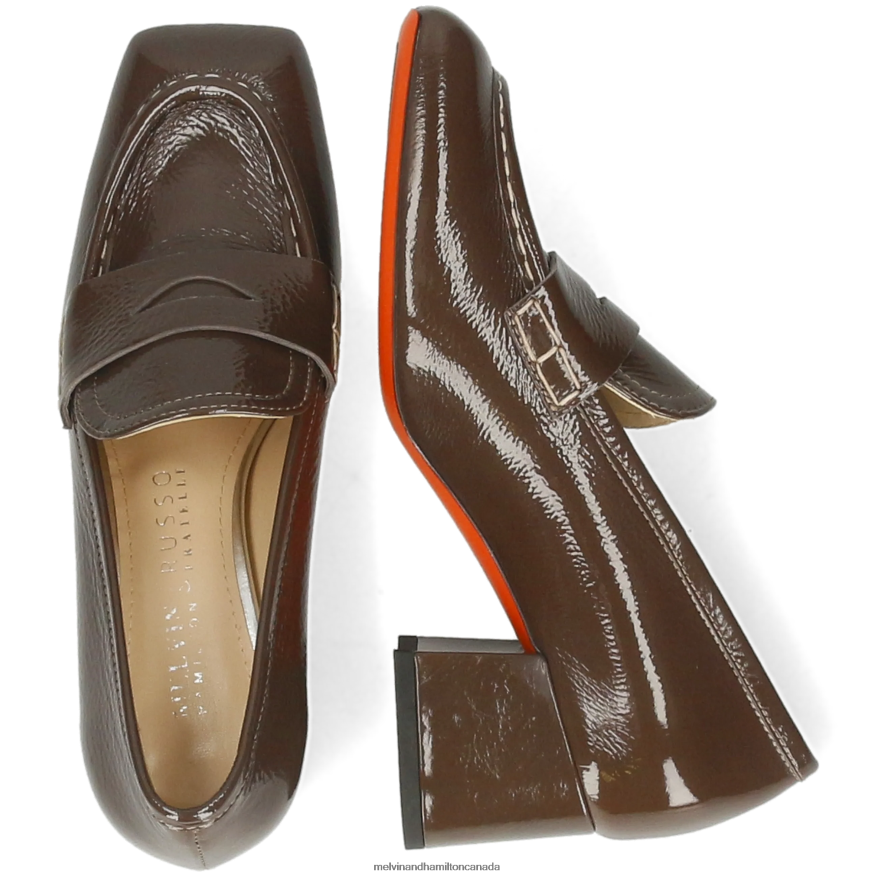 Women Melvin & Hamilton Brown Meryll 1 Loafers P4V68P1357