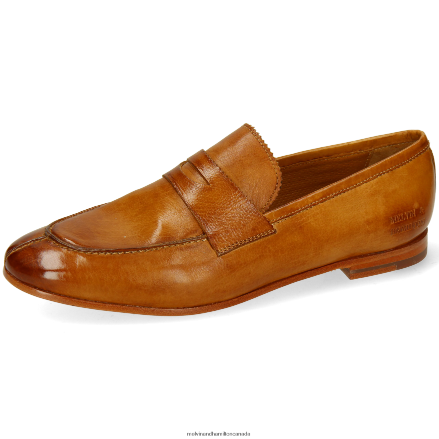 Women Melvin & Hamilton Brown Scarlett 63 Loafers P4V68P1342
