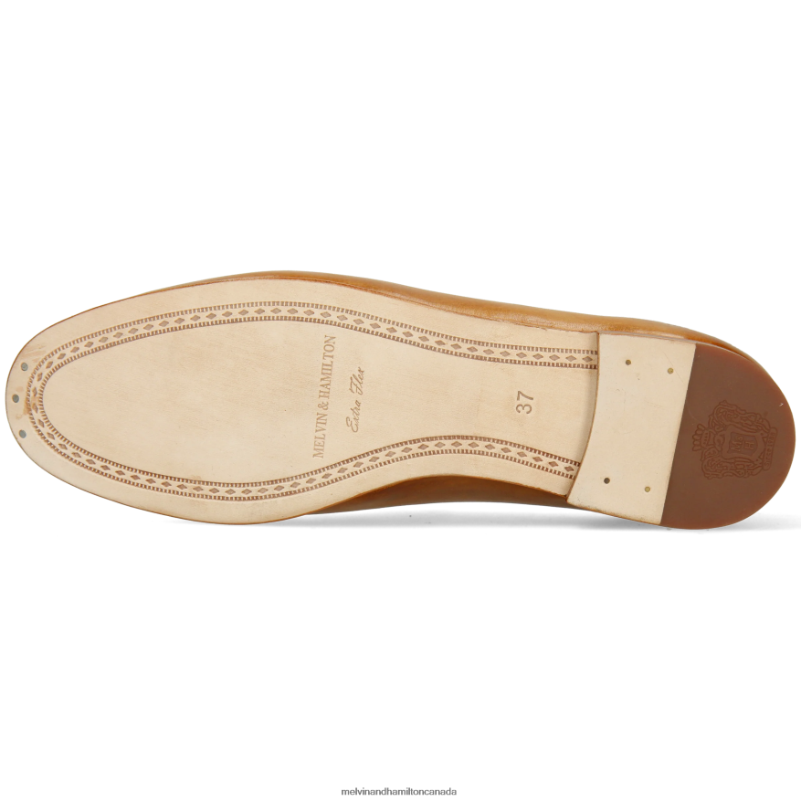 Women Melvin & Hamilton Brown Scarlett 63 Loafers P4V68P1342