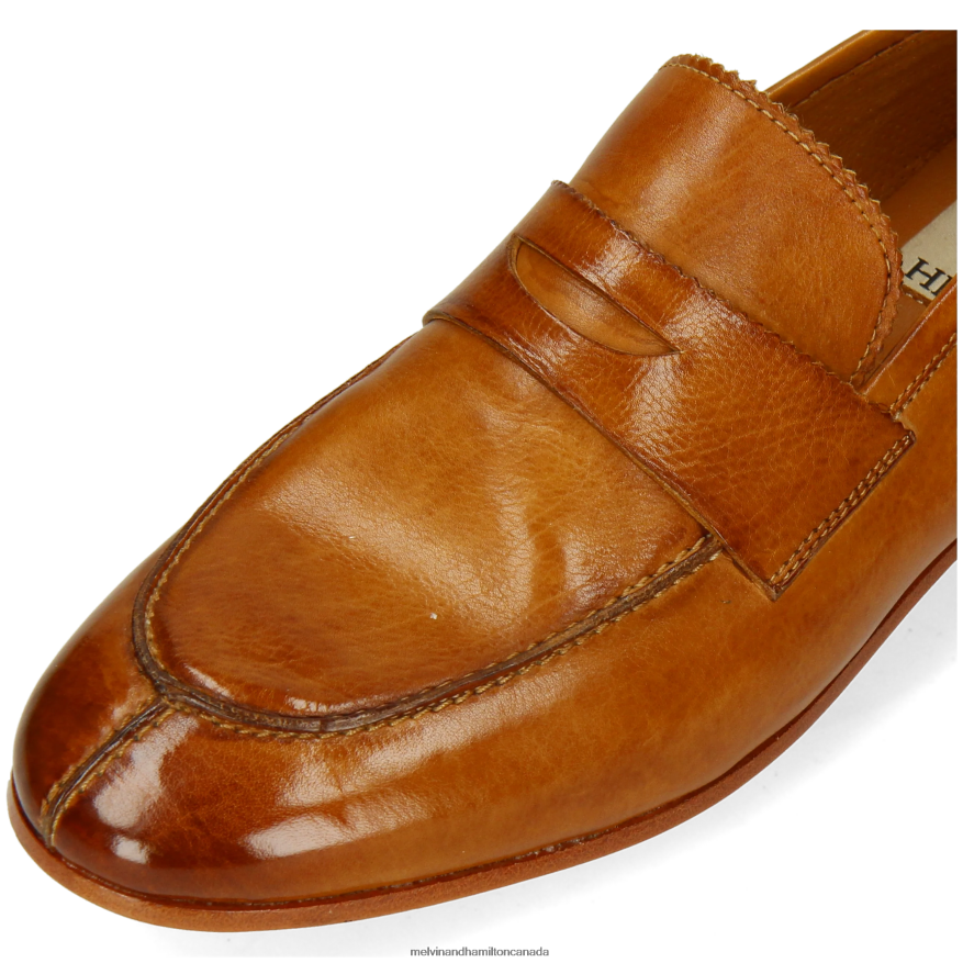Women Melvin & Hamilton Brown Scarlett 63 Loafers P4V68P1342