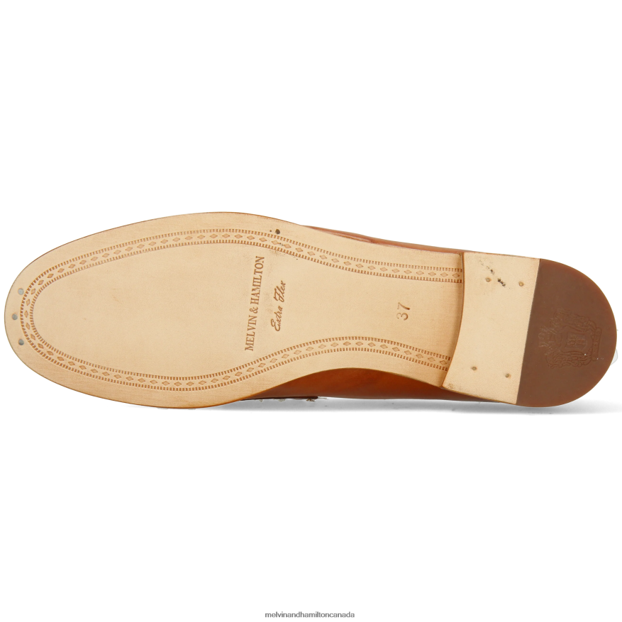 Women Melvin & Hamilton Brown Scarlett 70 Loafers P4V68P1329