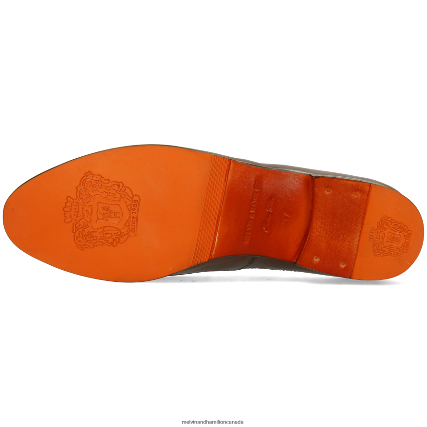 Women Melvin & Hamilton Brown Selina 3 Loafers P4V68P1313