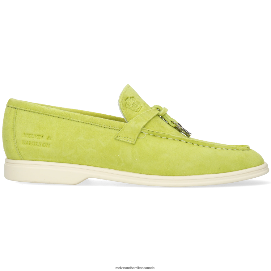 Women Melvin & Hamilton Green Adley 3 Loafers P4V68P1333