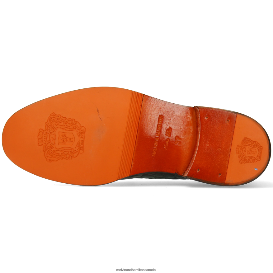 Women Melvin & Hamilton Green Gianna 3 Loafers P4V68P1320