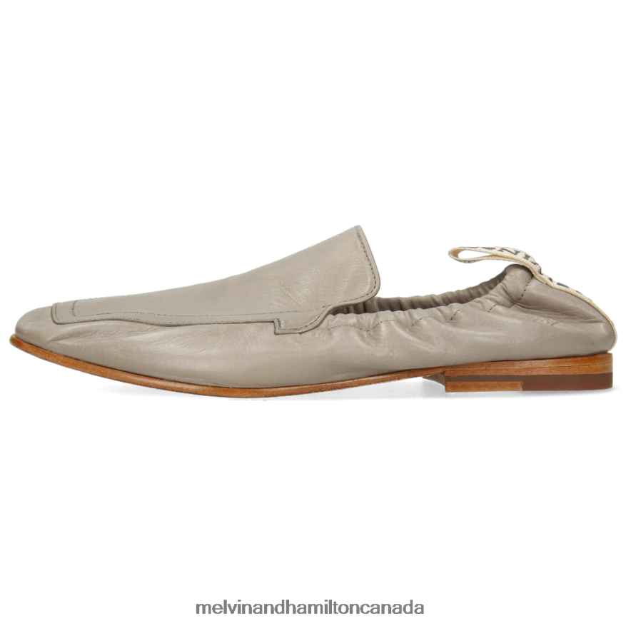Women Melvin & Hamilton Grey Camilla 4 Loafers P4V68P1466