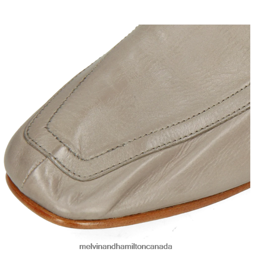 Women Melvin & Hamilton Grey Camilla 4 Loafers P4V68P1466