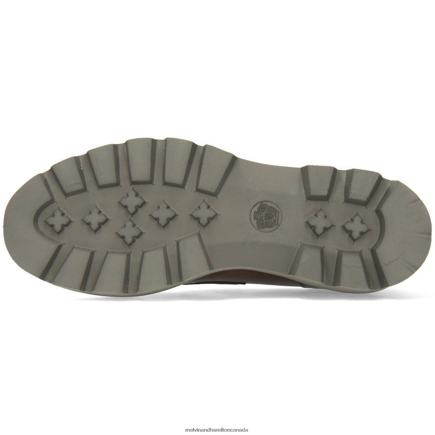 Women Melvin & Hamilton Grey Jade 12 Loafers P4V68P1409