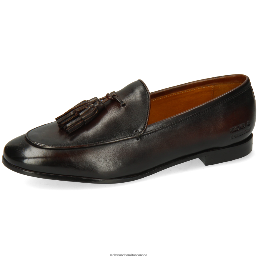 Women Melvin & Hamilton Grey Scarlett 64 Loafers P4V68P1407