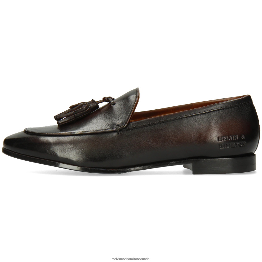 Women Melvin & Hamilton Grey Scarlett 64 Loafers P4V68P1407