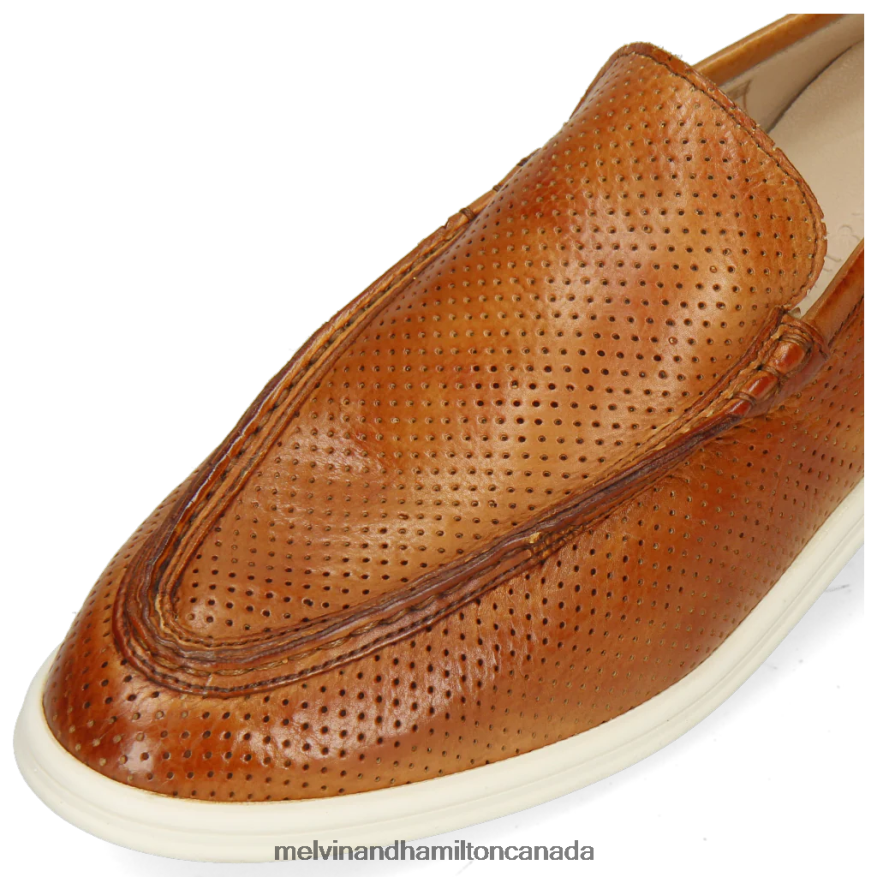 Women Melvin & Hamilton Light Brown Adley 1 Loafers P4V68P1448