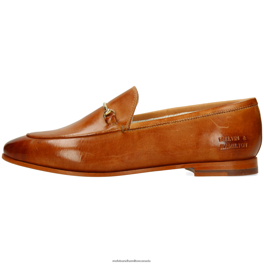 Women Melvin & Hamilton Light Brown Scarlett 22 Loafers P4V68P1398