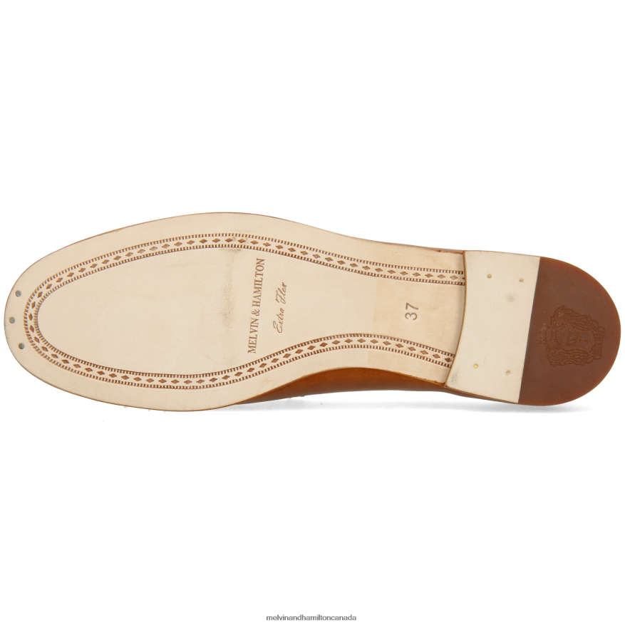 Women Melvin & Hamilton Light Brown Scarlett 22 Loafers P4V68P1398