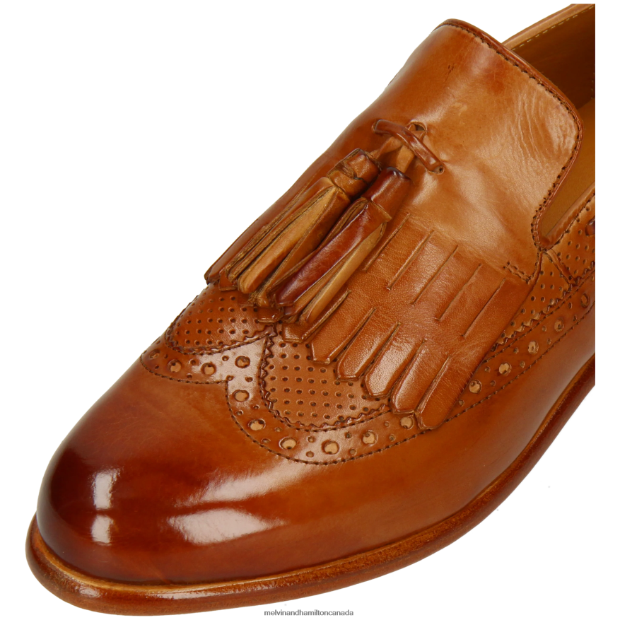 Women Melvin & Hamilton Light Brown Selina 3 Loafers P4V68P1390
