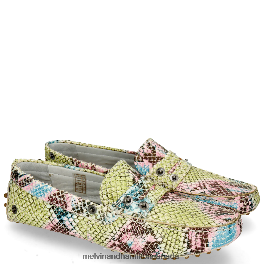 Women Melvin & Hamilton Multi Caroline 1 Loafers P4V68P1455