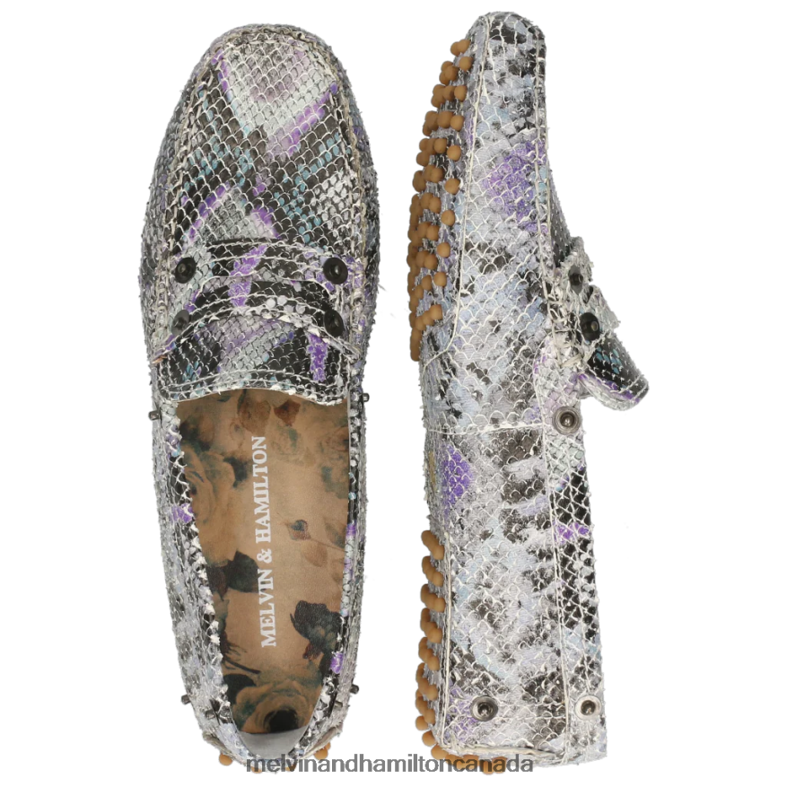 Women Melvin & Hamilton Multi Caroline 1 Loafers P4V68P1464