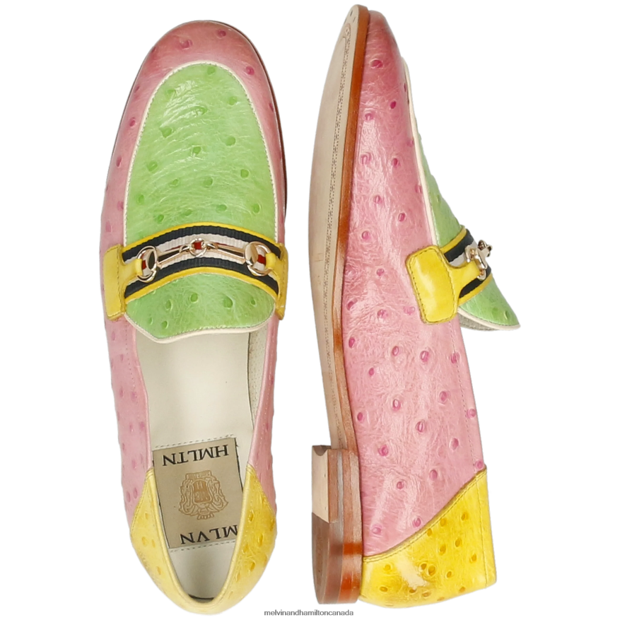 Women Melvin & Hamilton Multi Scarlett 45 Loafers P4V68P1356