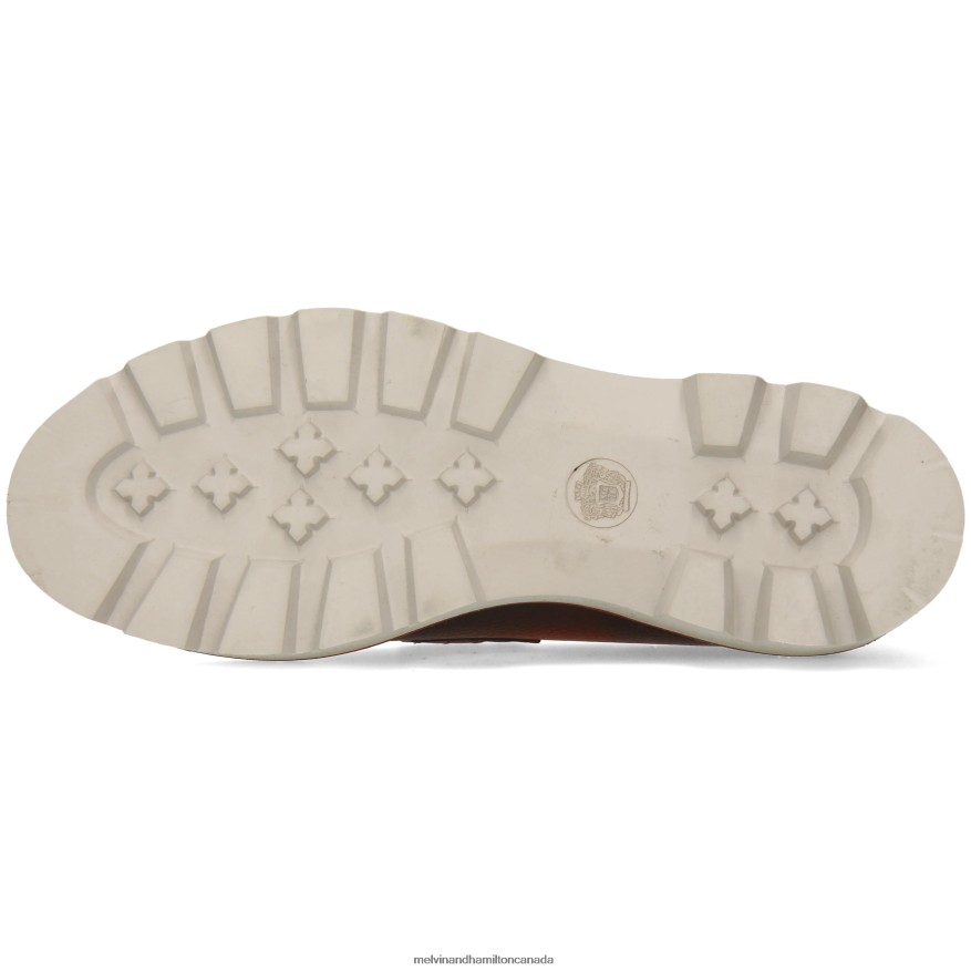 Women Melvin & Hamilton Orange Jade 6 Loafers P4V68P1394