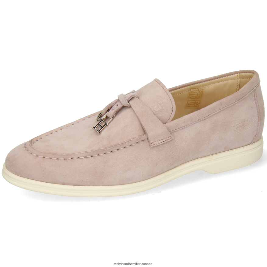 Women Melvin & Hamilton Pink Adley 3 Loafers P4V68P1376