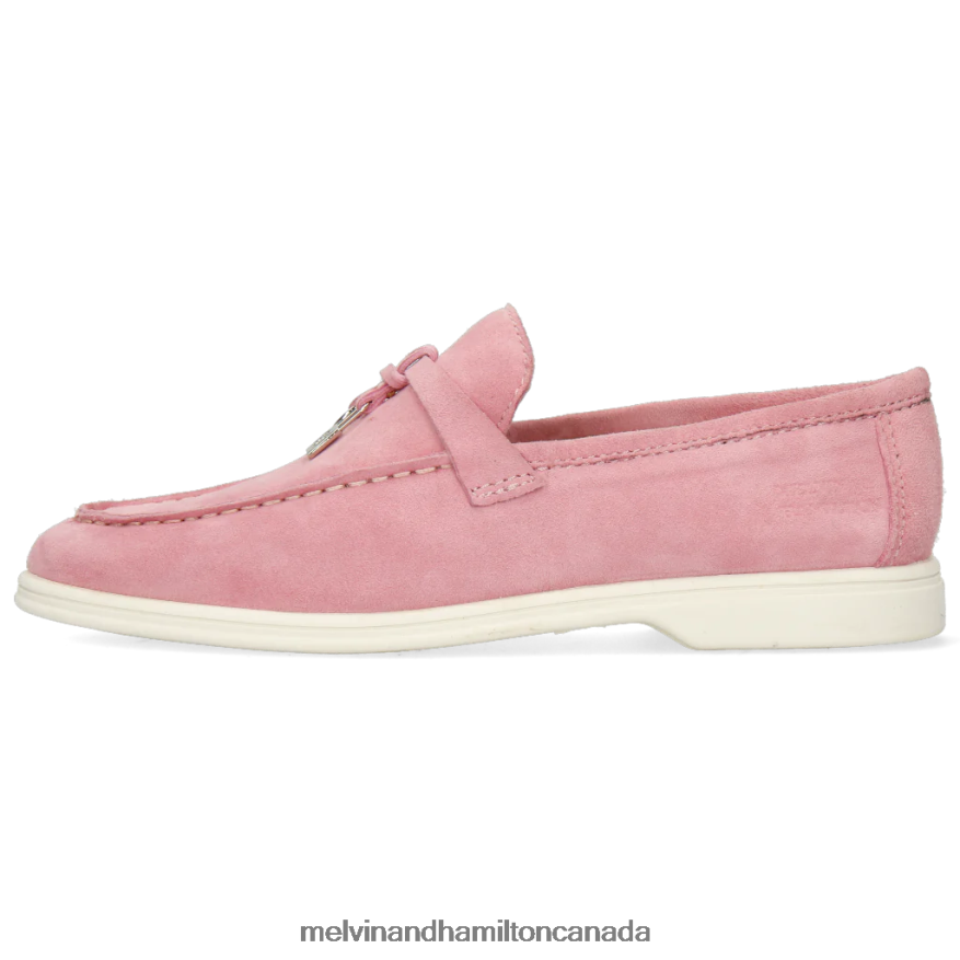 Women Melvin & Hamilton Pink Adley 3 Loafers P4V68P1463
