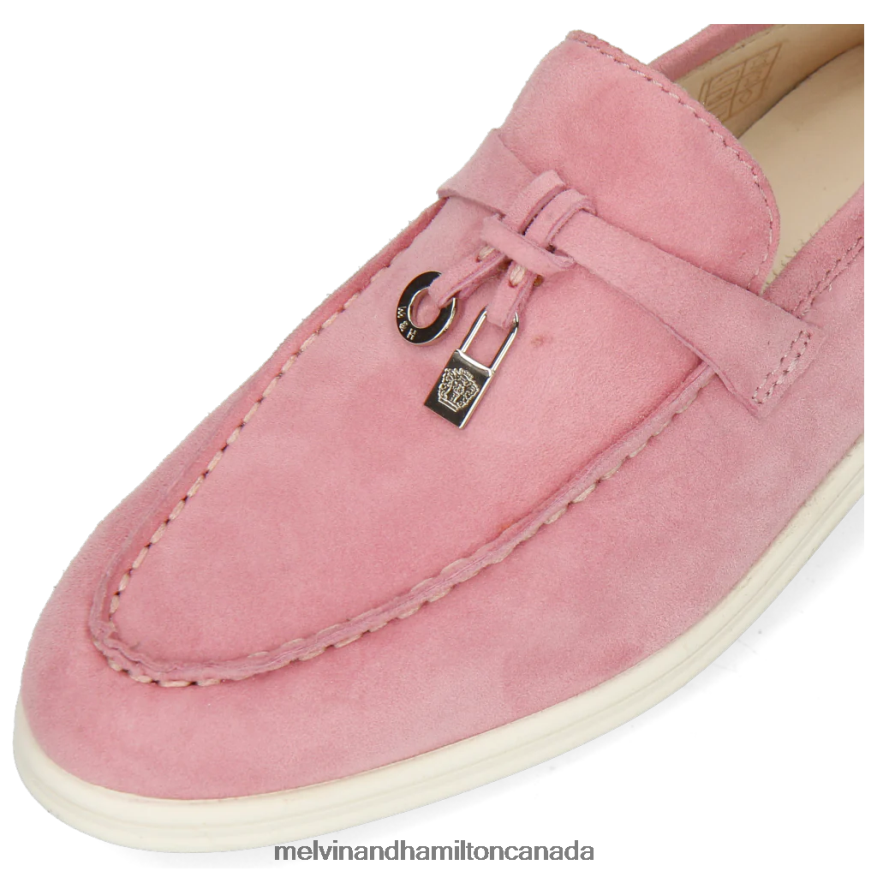 Women Melvin & Hamilton Pink Adley 3 Loafers P4V68P1463