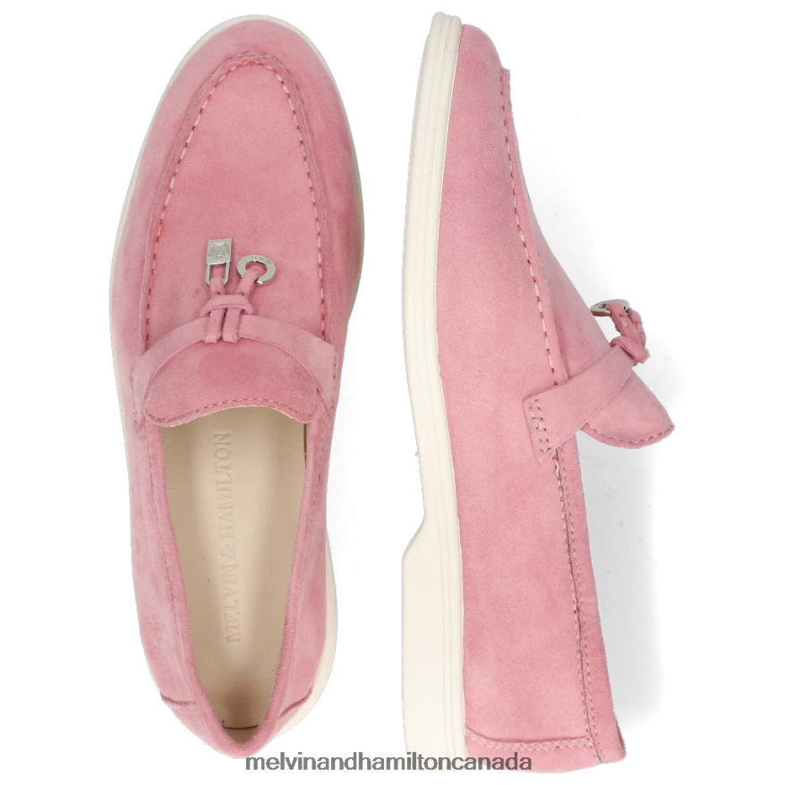 Women Melvin & Hamilton Pink Adley 3 Loafers P4V68P1463