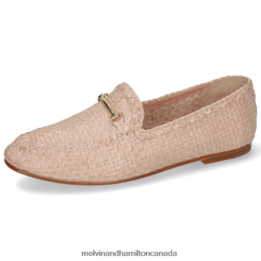 Women Melvin & Hamilton Pink Aviana 1 Loafers P4V68P1445