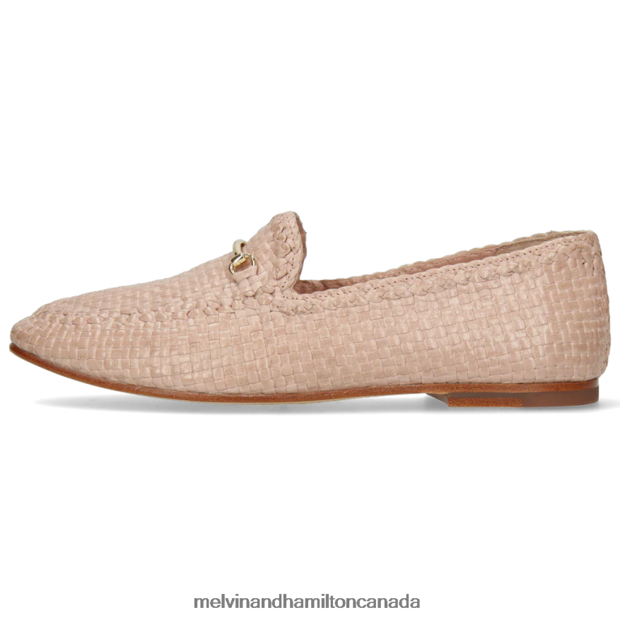 Women Melvin & Hamilton Pink Aviana 1 Loafers P4V68P1445